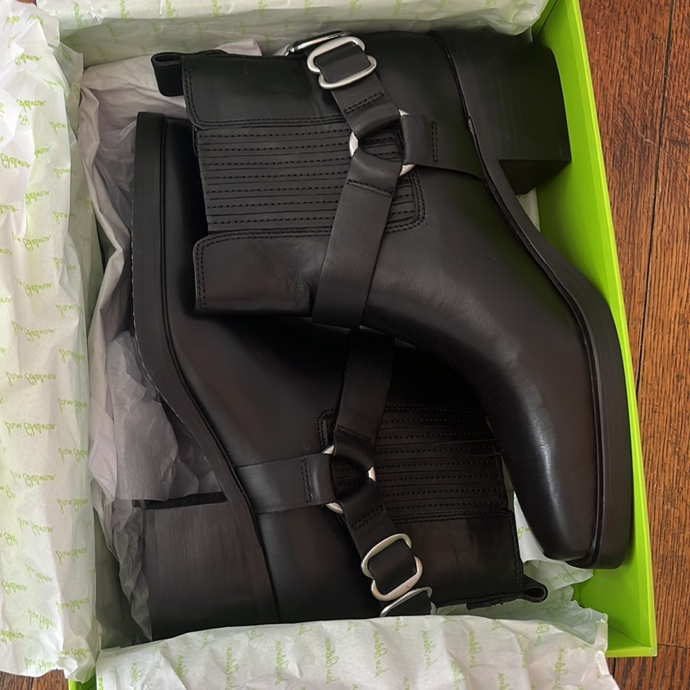 New Sam Edelman black booties size 8.5 - Picture 3 of 4